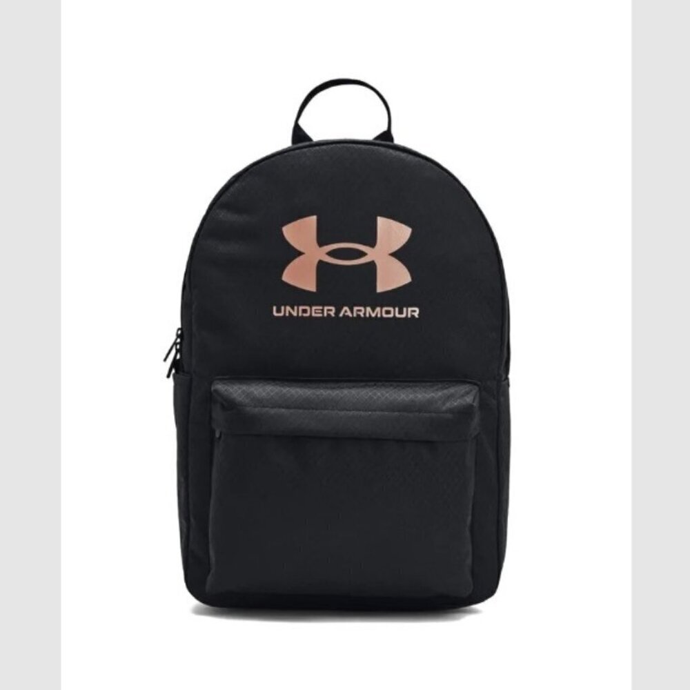 UNDER ARMOUR UNISEX LOUDON RIPSTOP Waterproof Backpack, Greyish-Black Men Women - Picture 1 of 16